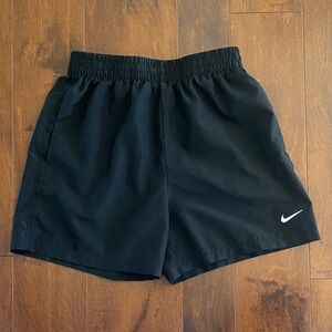 Black Athletic Nike Dri-Fit Shorts - Boys